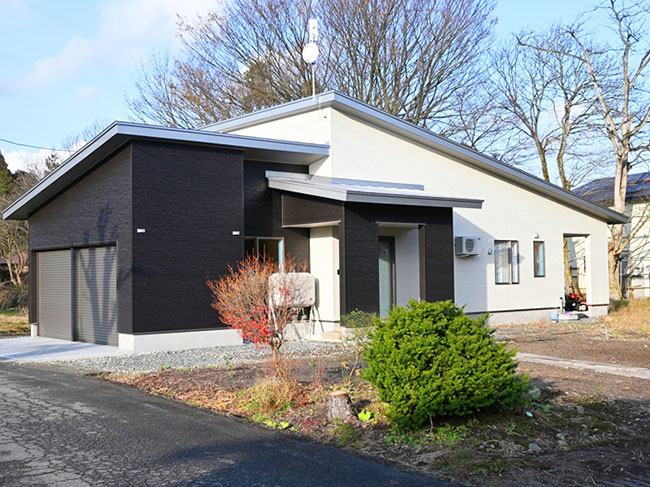 【GARAGE in HOUSE 縁 HIRAYA】横手市雄物川町T様邸